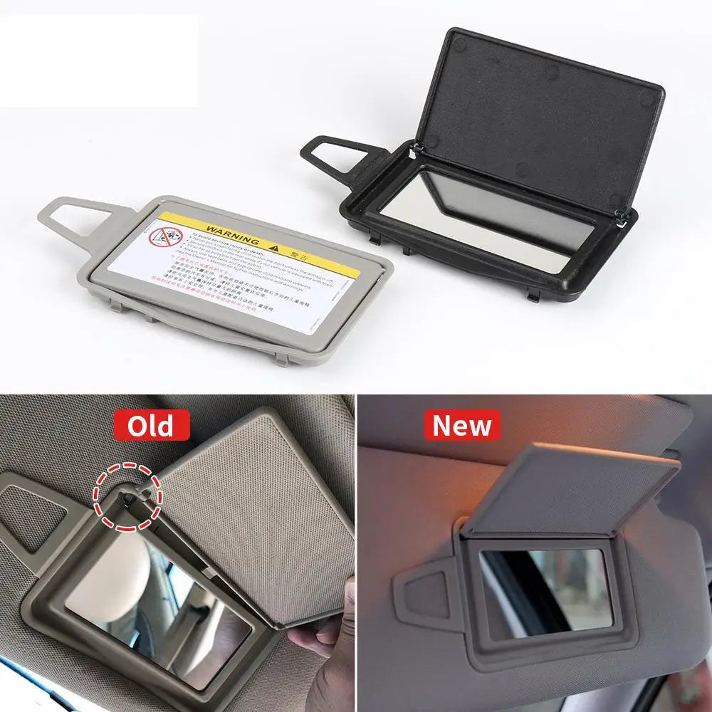 For Benz W211 Car Interior Sun Shade Visor Makeup Cosmetic Mirror Cover For Mercedes E CLS Class W219 Auto Accessories2118100310