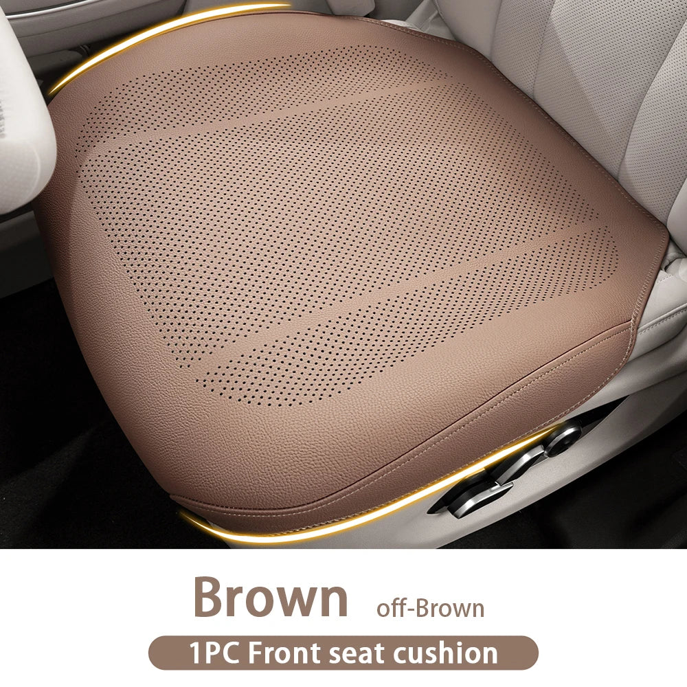 Car Seat Cushion Artificial Leather Breathable Four Seasons detail view