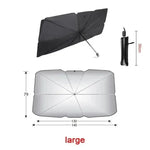 KKJOY Car Sunshade | Front Windshield and Side Window Sun Protection alternate view