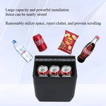 For Tesla Model Y Juniper 2025 Rear Seat Trash Can | Under Seat Storage Organizer lifestyle view