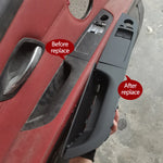 LHD Left Hand Driver Interior Door Armrest Panel Cover Trim Pull Handle For BMW 3 Ser lifestyle view