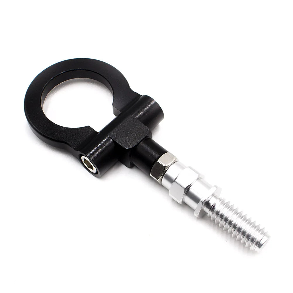 Universal Racing Tow Hook for BMW and European Cars | Towing Bar close-up view