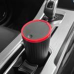 Universal Car Trash Bin with Lid,Durable ABS Material-Fits Center Console, Armrest, or Door Storage-Ideal for Vehicle & Home Use