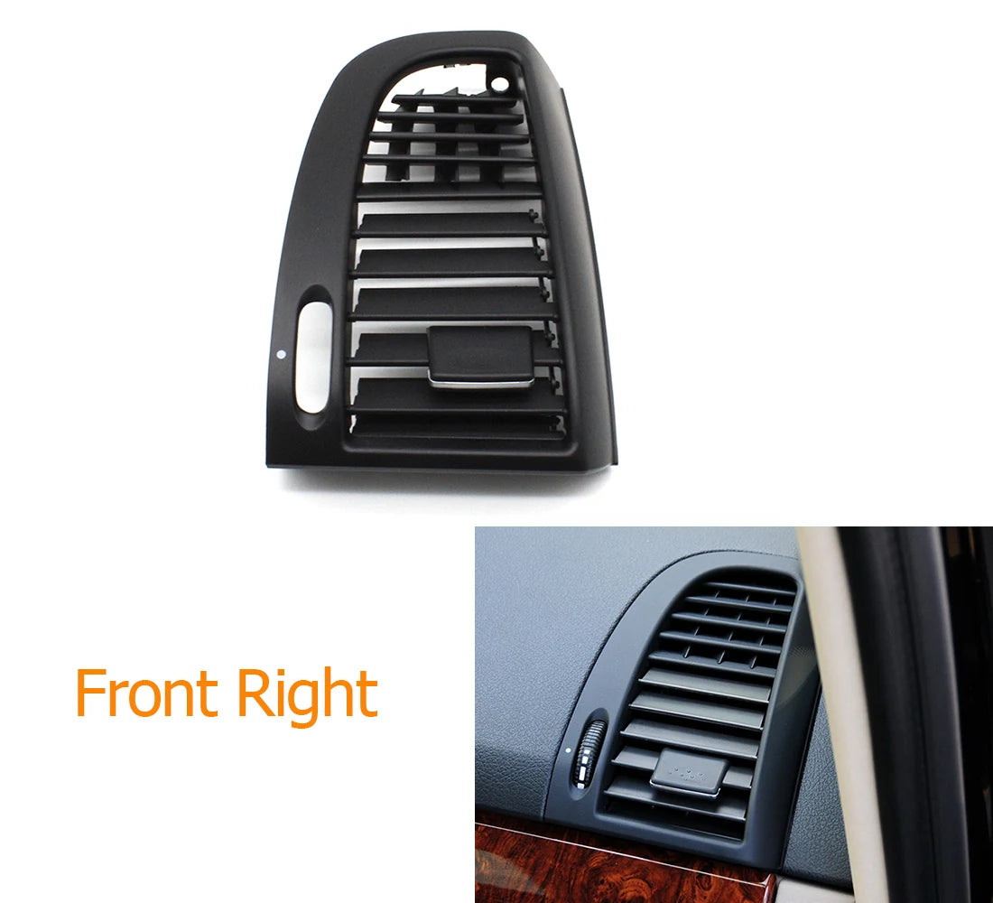 Interior Car Dashboard Central Left Right Air Conditioner Ac Vent Grille Cover For Mercedes Benz Vito Viano W636 W639 2004-2015