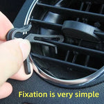 Car Air Vent Storage Organizer | Leather Dashboard Tidy Box for Glasses and Phone lifestyle view