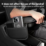 Leather Car Armrest Box Pad Center Console Arm Rest Protector Storage Pocket With pocket storage