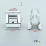 10 Pcs Universal Auto Front Console Dash Dashboard Retainer Rivet Fastener U Type Cli lifestyle view