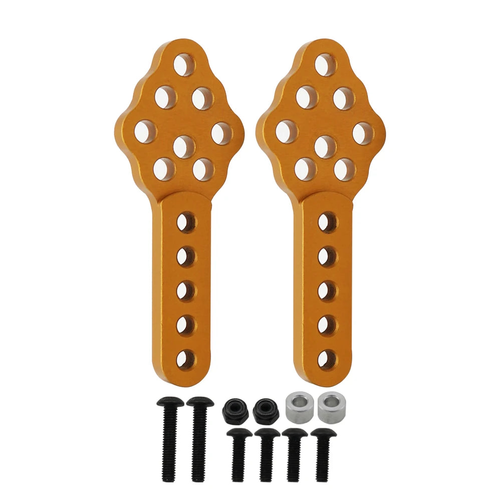 Aluminum Shock Absorber Mount for 1/10 RC Crawler Axial SCX10 90046 90047 D90 D110 close-up view