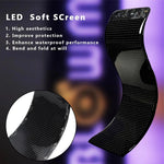 Programmable LED Truck Car Light Board | Bluetooth App Controlled Dynamic Display close-up view