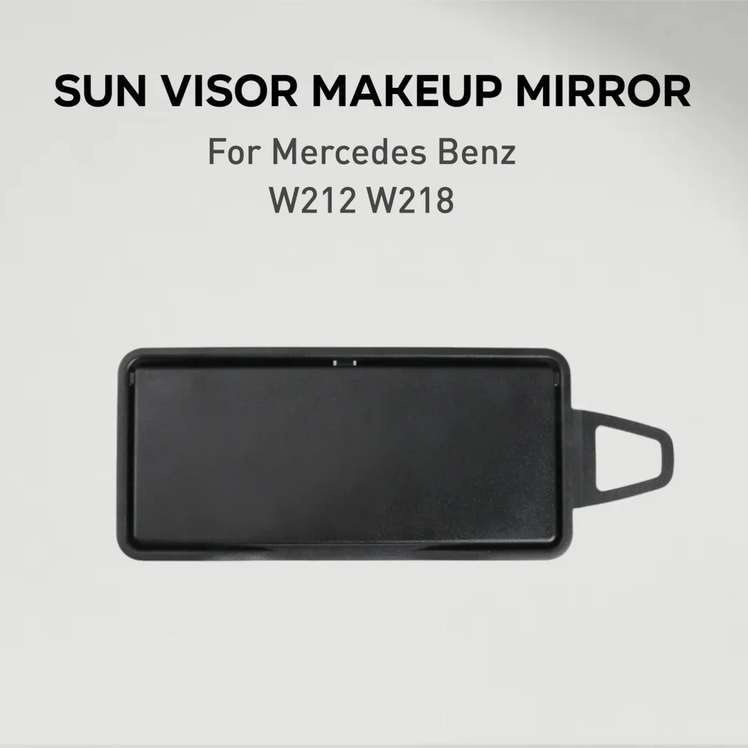 For Mercedes W212 Car Sun Shade Visor Makeup Cosmetic Mirror Cover Replacement For Benz E class E200 E260 E300 E400 2128108100