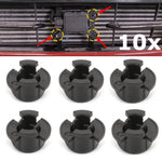 10Pcs Car ACC Sensor Control Module Bracket Clip Buckle Holder Set 0203009002 Plastic Sensor Control Unit Mounting Clip