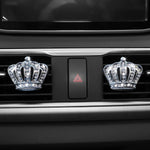 Car Air Vent Crown Decor | Scented Metal Blingbling Pair for Men and Women alternate view