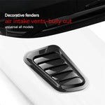 Universal Car Hood Scoop Carbon Fiber Air Intake Vent Cover 2PCS Styling Accessories Ext detail view