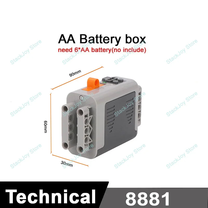 Power Functions Battery Box IR Remote Receiver for Building Block Models