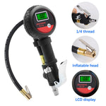 Auto Tire Pressure Gauge LCD Digital Tester for Car Truck Motorcycle alternate view