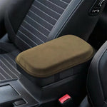 【M】Car Armrest Cushion Booster Pad Central Armrest Box Plush Pad Protection Cover Anti Scratch Universal Heightening Pad