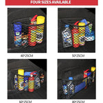 Car Seat Back Elastic Mesh Storage Bag