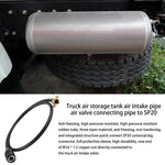 Truck Air Pipe Truck Air Storage Tank Air Intake Pipe Air Value Connecting Pipe To SP20 Car Accessories