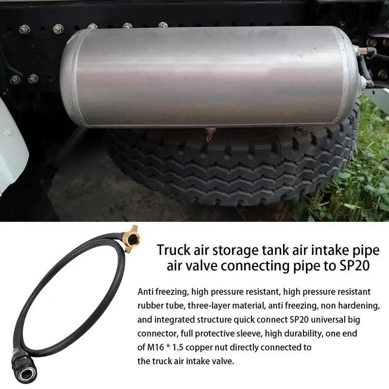 Truck Air Pipe Truck Air Storage Tank Air Intake Pipe Air Value Connecting Pipe To SP20 Car Accessories