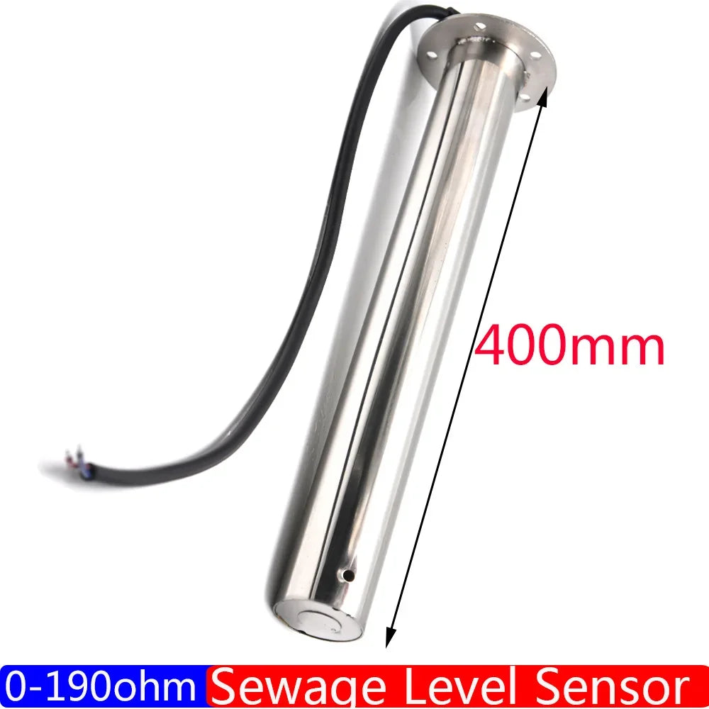 Digital Dual Gauge with Alarm 52MM Water Level and Sewage Level Meter | 0-190ohm Marine detail view
