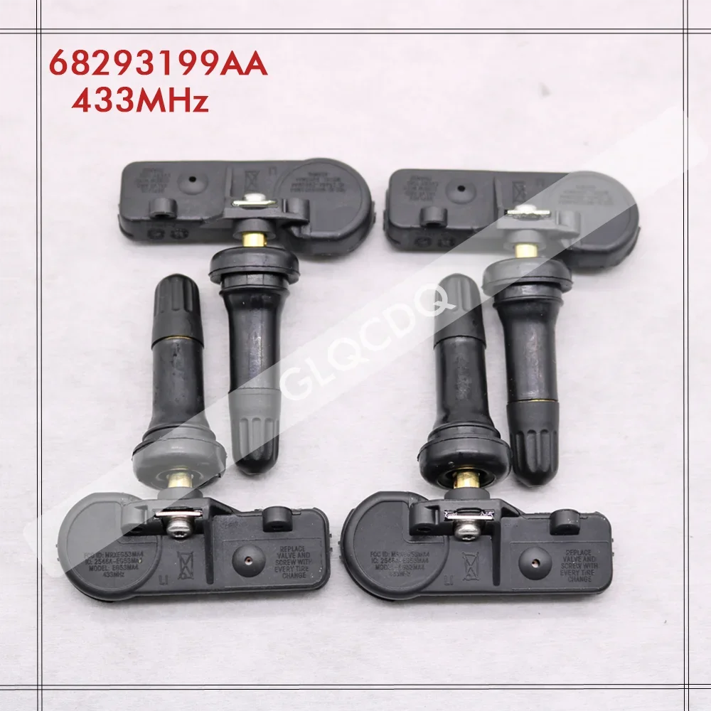 RAM 1500 TPMS Sensor 433MHz | Direct Replacement 68293199AA