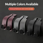 Leather Car Seat Back Hook Handbag Holder lifestyle view