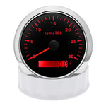 85mm Digital LED Tachometer | 7 Color Backlight Gauge for Marine Boat Motorcycle Car lifestyle view