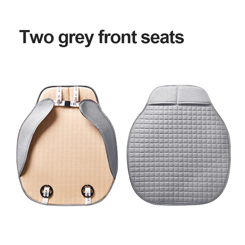 Flax Car Seat Cover Four Seasons Breathable Linen Seat Protector alternate view