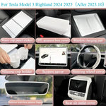 Storage Box for Tesla Model Y Juniper 2025 Accessories Center Console Armrest Storage Bo detail view