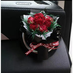Fresh Flowers Mini Dried Flowers Bouquet for Car Air Vent Clips, Car Air Outlet Perfume Decoration, Air Fresheners Accessories