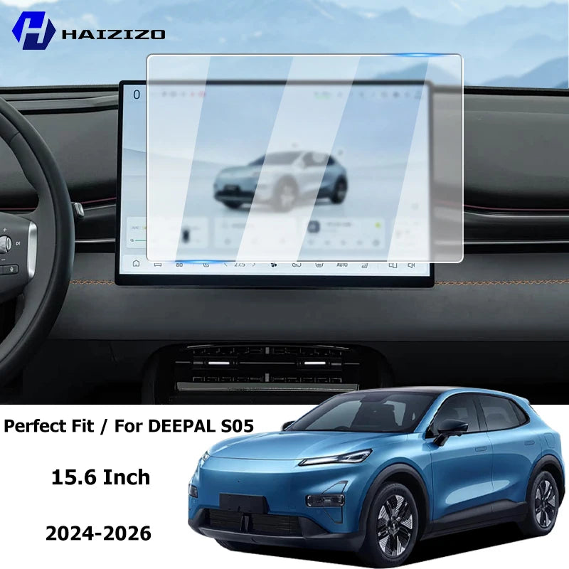 For DEEPAL S05 2024-2026 Car interior GPS navigation matte anti-glare protective film LCD screen tempered glass film accessories