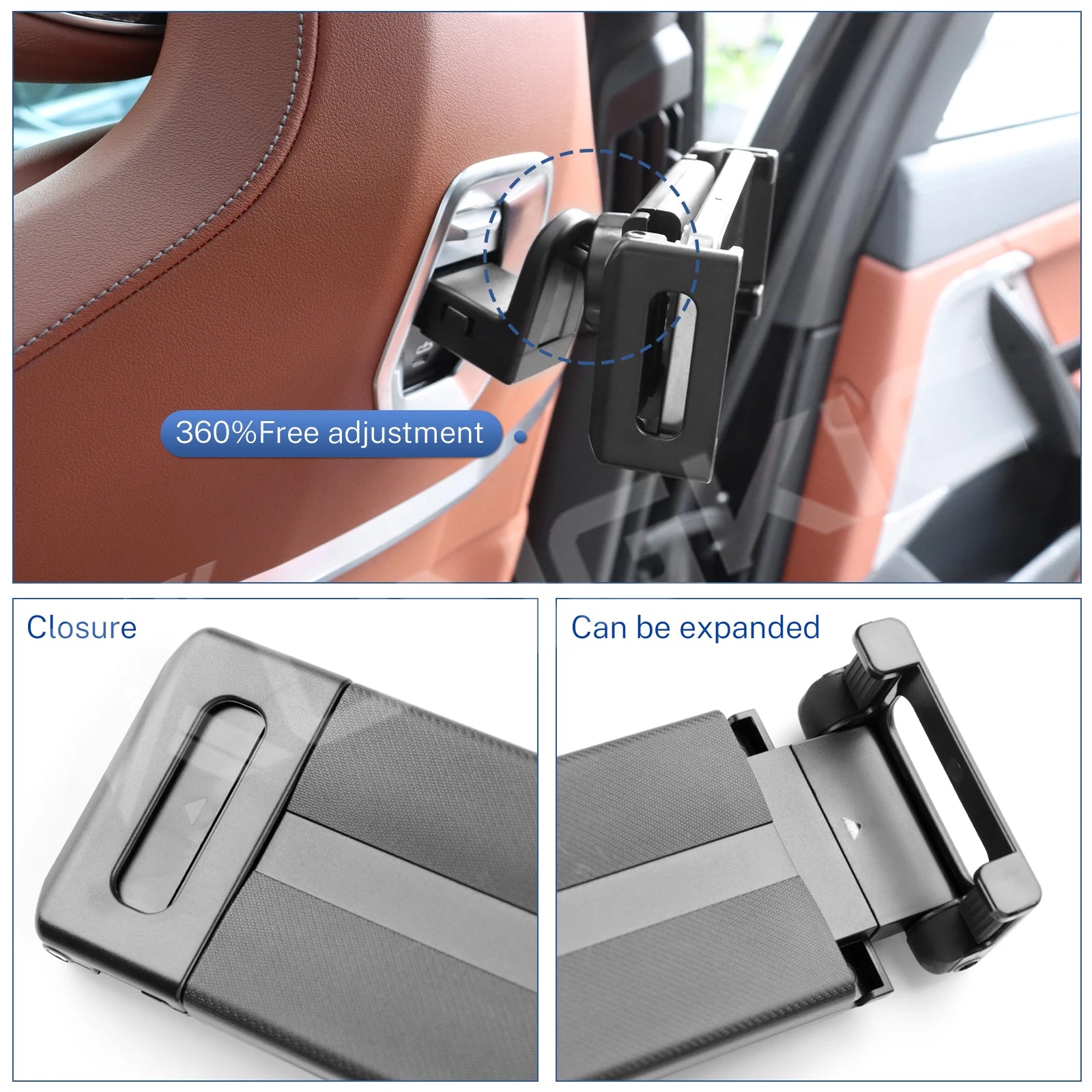 For BMW IX i5 G60 G05 G06 G61X3 X5 X6 5 Series 7 Series 2025 G45 Car Rear Seat Multimedia Special Support for iPad Phone Holder
