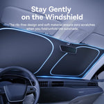 Baseus DT1 Car Sunshade Windshield Cover Folding Car Front Window UV Sun Protection for Summer Sun Shade Curtain Protector