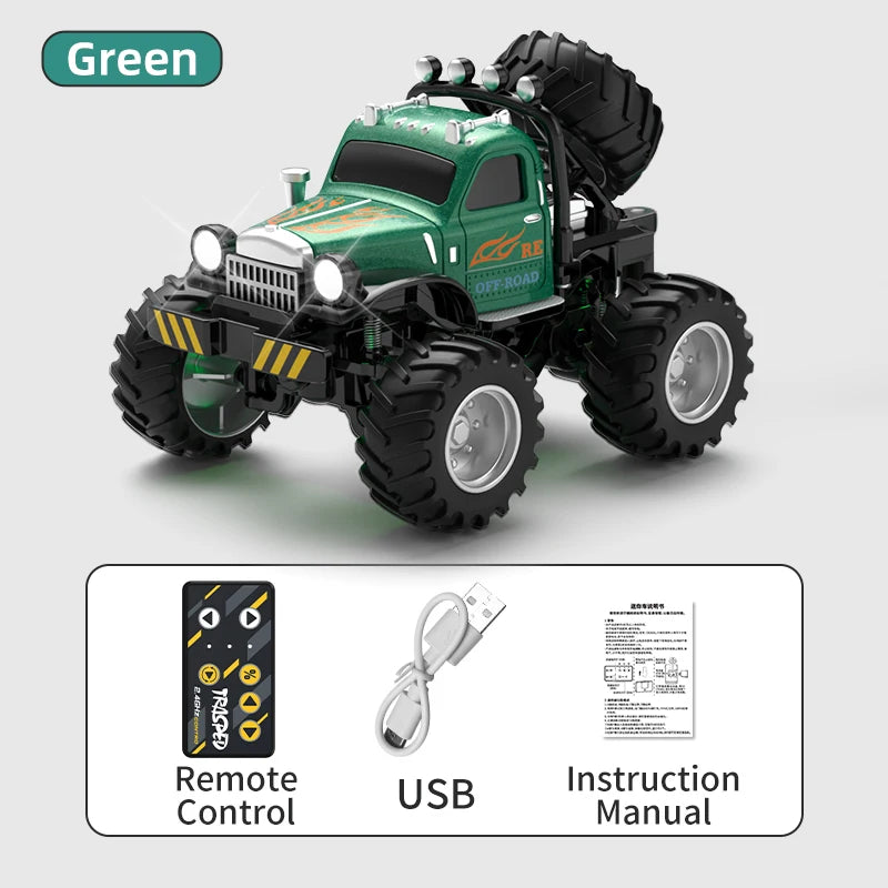 New 1:64 Rc Car Mini 2.4Ghz City Road Handle High Speed Alloy All Terrain Remote Control detail view