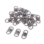 20pcs/lot Metal Rotate Buckle Key Rings Swivel Dog Buckle Holder Connectors Keyfob DIY K detail view