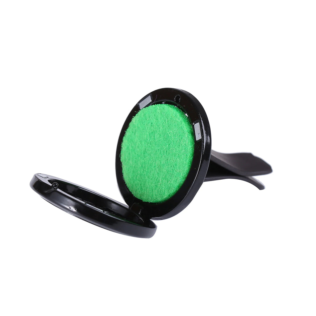 Refillable Car Air Freshener Clip | Stainless Steel Vent Diffuser Locket additional angle
