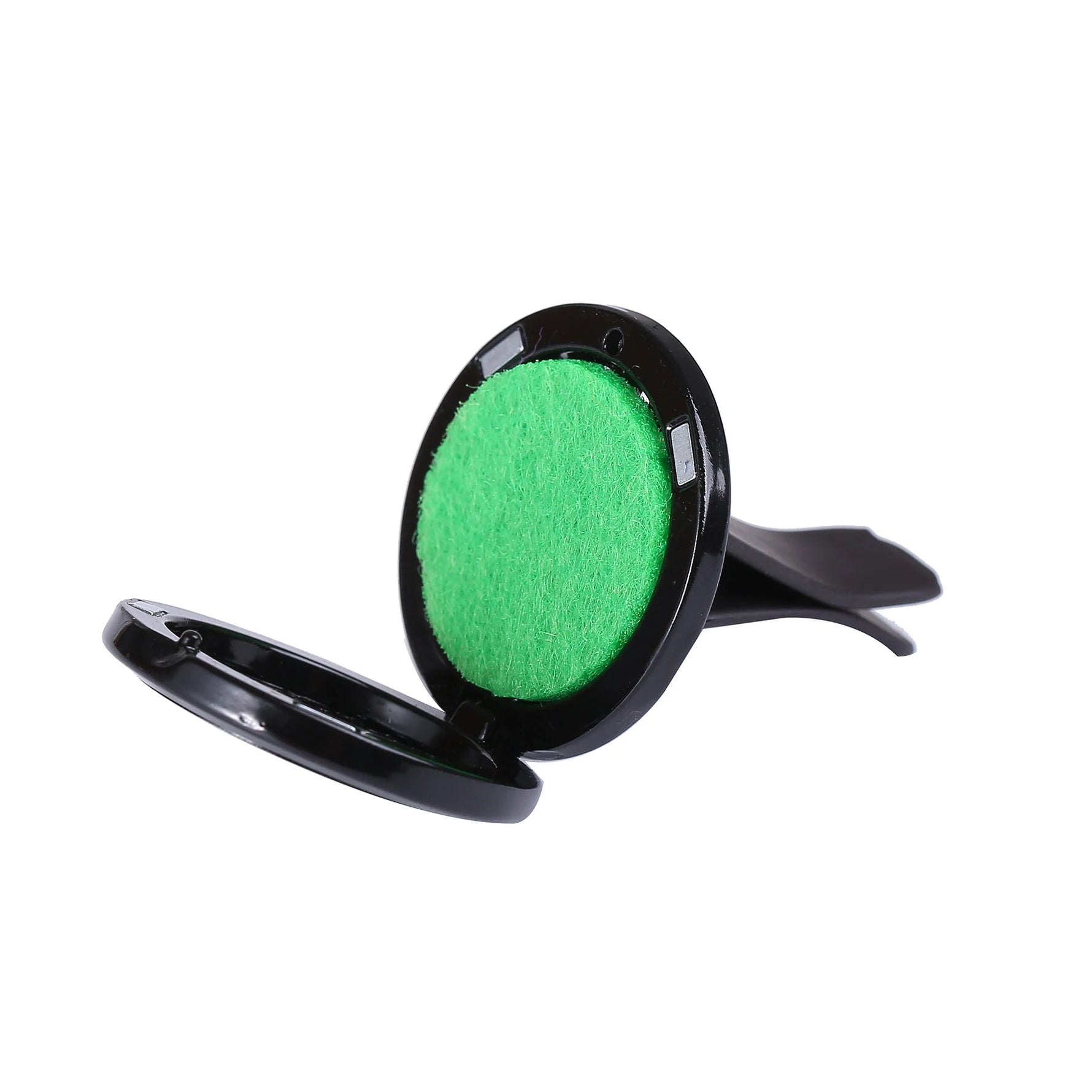 Refillable Car Air Freshener Clip | Stainless Steel Vent Diffuser Locket additional angle