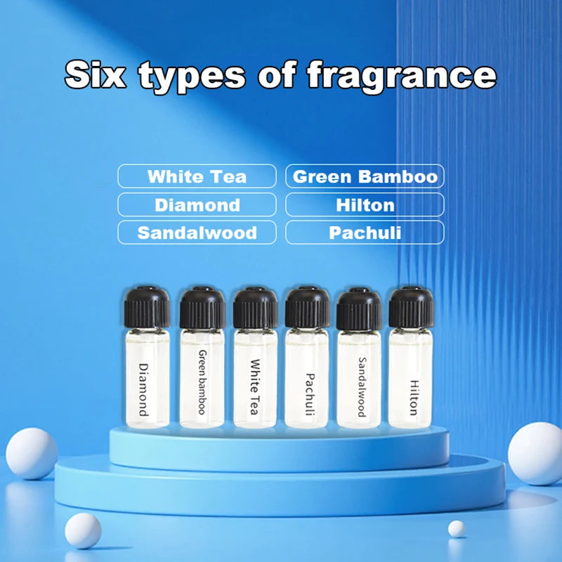 6Pcs 4ML Car Diffuser Essential Oil Refill Set Air Freshener Long Lasting Fragrance Q lifestyle view