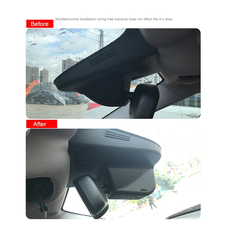Alfa Romeo Giulia Dash Cam 4K WiFi | Plug and Play Hidden Dashcam for Giulia Quadri additional angle