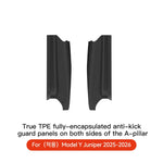 YZ for Tesla Model 3/Y Highland Juniper 2021-2025 Rear Door Sill Protection Strip close-up view