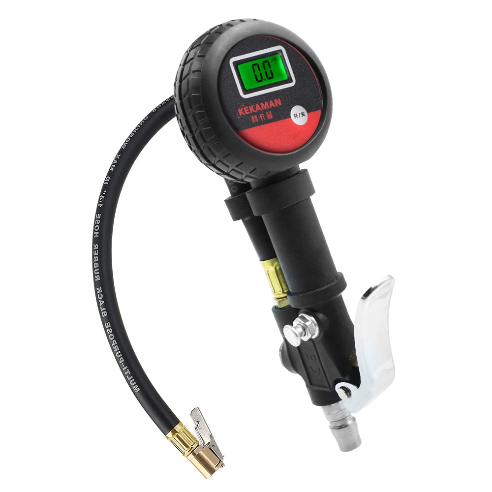 Auto Tire Pressure Gauge LCD Digital Tester for Car Truck Motorcycle detail view
