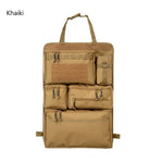 Multifunction 62*42CM 600D Tactical Car Back Seat Multi-Pocket Portable Hanging Sto additional angle