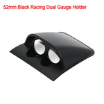 AD 2" 52mm Red and Blue Dual LED Car Gauge Set | Boost, Water Temp, Oil Temp, Oil Pre lifestyle view