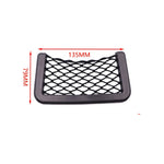 Car Organizer Storage Bag Auto Paste Net Pocket Phone Holder Car Accessories Interior alternate view