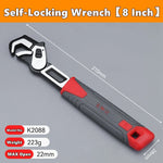 8/10inch Universal Multifunctional Self-Locking Wrench Fast Adjustable Wrench Car Repair detail view