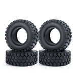 4PCS Rubber Tyres for 1/18 1/24 Axial SCX24 TRX4M Micro Crawler additional angle
