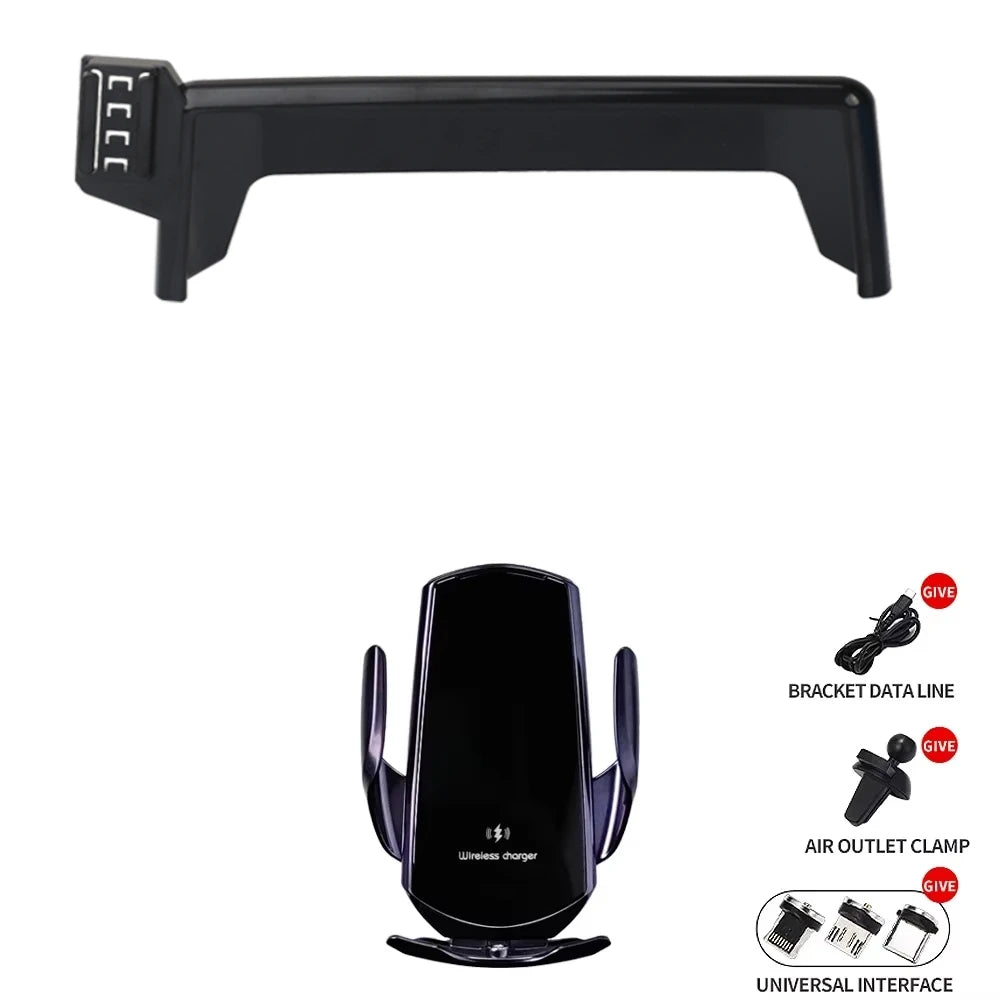 8.8-inch Screen Phone Holder Car for BMW X1 F48 X2 F39 2016-2019 Wireless Charging Mobile Phone Mounts Interior Accessories