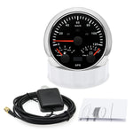 Custom 2 Gauges Set With Sensors Kit | 85mm 3-in-1 GPS Speedometer, Fuel, Tachomete additional angle