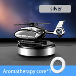 Car Solar Air Freshener | Automatic Rotation Helicopter Essential Oil Diffuser for Da lifestyle view