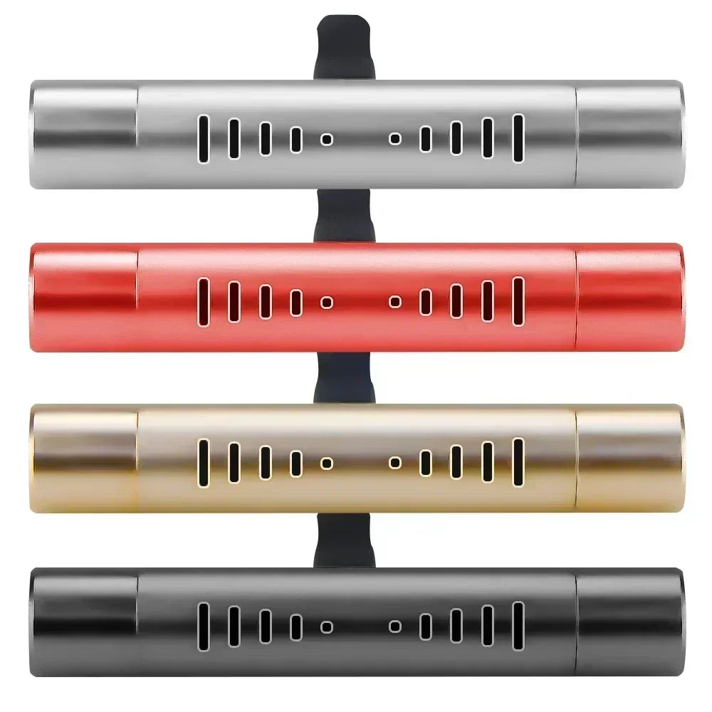 Cylindrical Car Vent Clip Diffuser | Essential Oil Aroma for Auto Office Kitchen